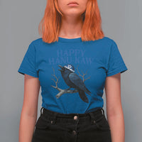 Funny Hanukkah Crow T Shirt For Women Happy Hanukaw Jewish Holiday - Wonder Print Shop