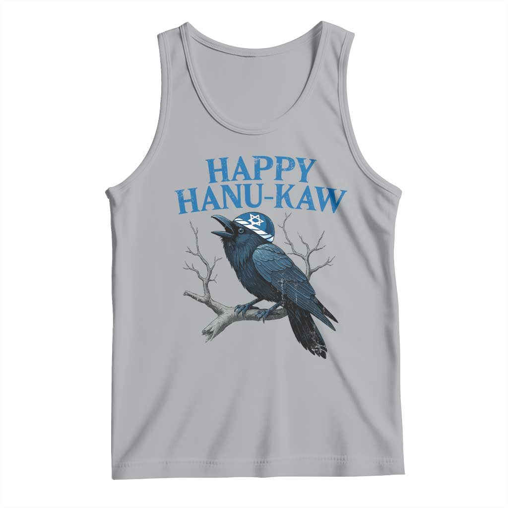 Funny Hanukkah Crow Tank Top Happy Hanukaw Jewish Holiday - Wonder Print Shop