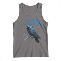 Funny Hanukkah Crow Tank Top Happy Hanukaw Jewish Holiday - Wonder Print Shop