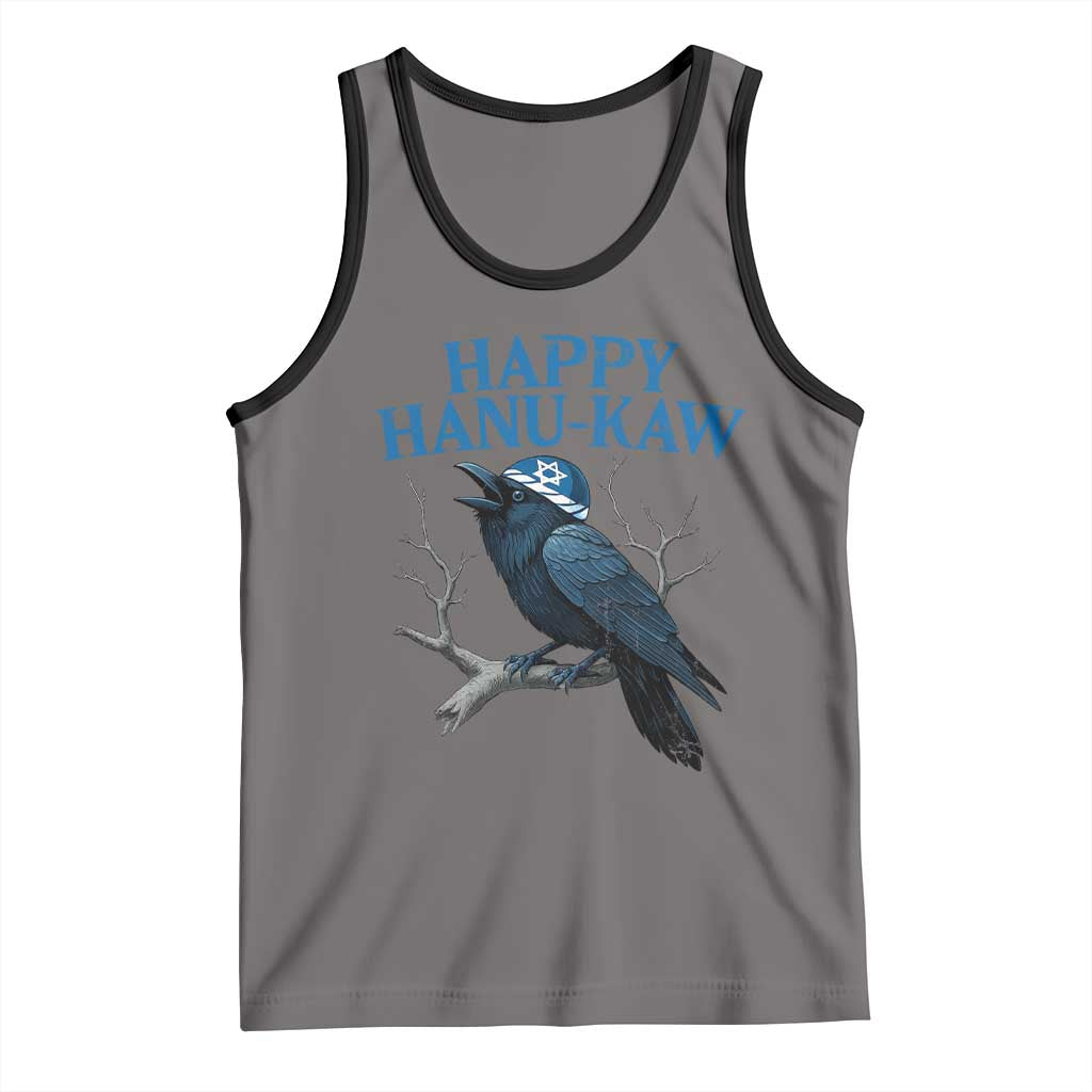 Funny Hanukkah Crow Tank Top Happy Hanukaw Jewish Holiday - Wonder Print Shop