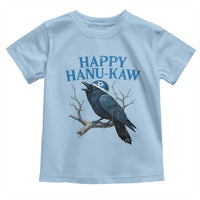 Funny Hanukkah Crow Toddler T Shirt Happy Hanukaw Jewish Holiday - Wonder Print Shop