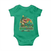 Funny Christmas Dinosaur Baby Onesie Merry Rexmas Dino Xmas Tree - Wonder Print Shop