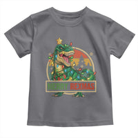 Funny Christmas Dinosaur Toddler T Shirt Merry Rexmas Dino Xmas Tree - Wonder Print Shop