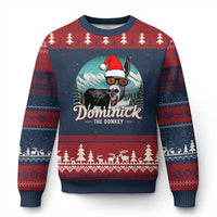 Xmas Italian Donkey Ugly Christmas Sweater Funny Domick The Donkey Holiday Xmas - Wonder Print Shop