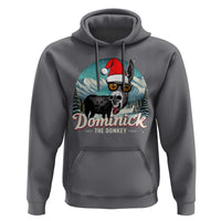 Christmas Italian Donkey Hoodie Funny Domick The Donkey Holiday Xmas - Wonder Print Shop