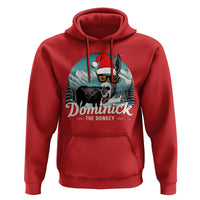 Christmas Italian Donkey Hoodie Funny Domick The Donkey Holiday Xmas - Wonder Print Shop