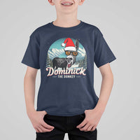 Christmas Italian Donkey T Shirt For Kid Funny Domick The Donkey Holiday Xmas - Wonder Print Shop