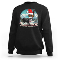 Christmas Italian Donkey Sweatshirt Funny Domick The Donkey Holiday Xmas - Wonder Print Shop