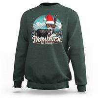 Christmas Italian Donkey Sweatshirt Funny Domick The Donkey Holiday Xmas - Wonder Print Shop