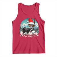 Christmas Italian Donkey Tank Top Funny Domick The Donkey Holiday Xmas - Wonder Print Shop