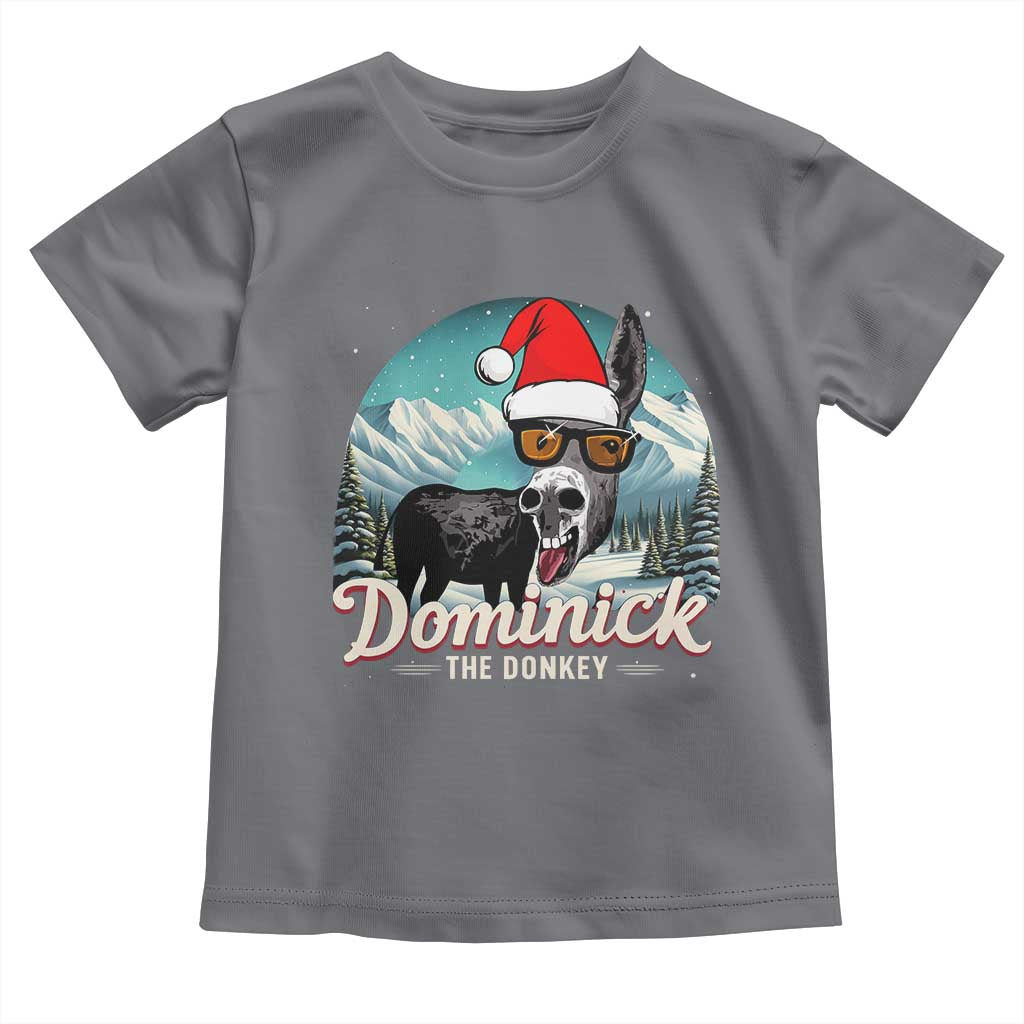 Christmas Italian Donkey Toddler T Shirt Funny Domick The Donkey Holiday Xmas - Wonder Print Shop