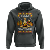 Funny Tacos Christmas Nativity Scene Hoodie Feliz Navitaco Mexican Food - Wonder Print Shop