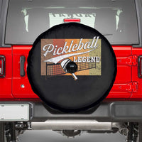Funny Pickleball Legend Spare Tire Cover Pickleball Player Retro Sport Lover - Wonder Print Shop