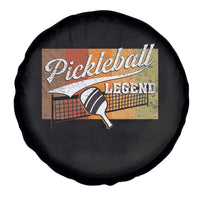 Funny Pickleball Legend Spare Tire Cover Pickleball Player Retro Sport Lover - Wonder Print Shop