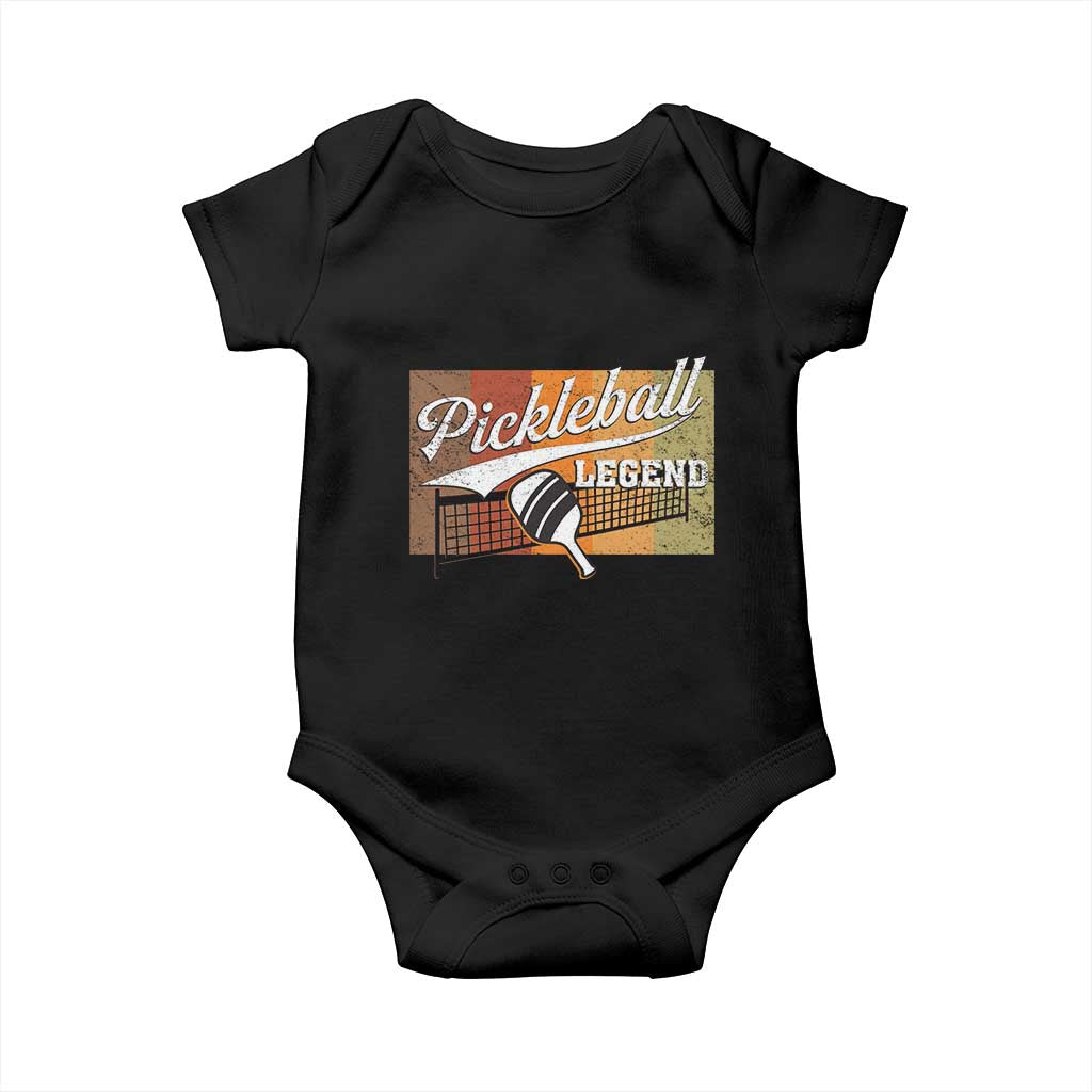 Funny Pickleball Legend Baby Onesie Pickleball Player Retro Sport Lover - Wonder Print Shop