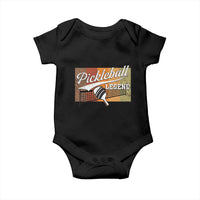 Funny Pickleball Legend Baby Onesie Pickleball Player Retro Sport Lover - Wonder Print Shop