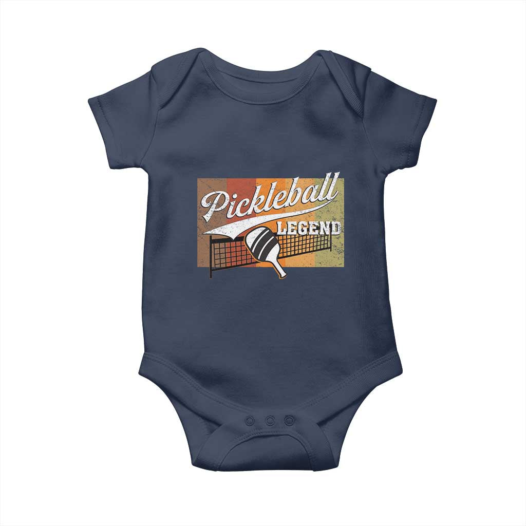 Funny Pickleball Legend Baby Onesie Pickleball Player Retro Sport Lover - Wonder Print Shop