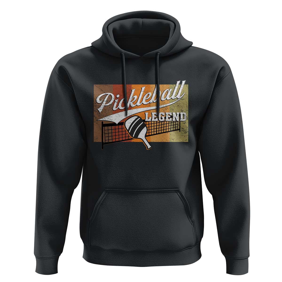 Funny Pickleball Legend Hoodie Pickleball Player Retro Sport Lover - Wonder Print Shop