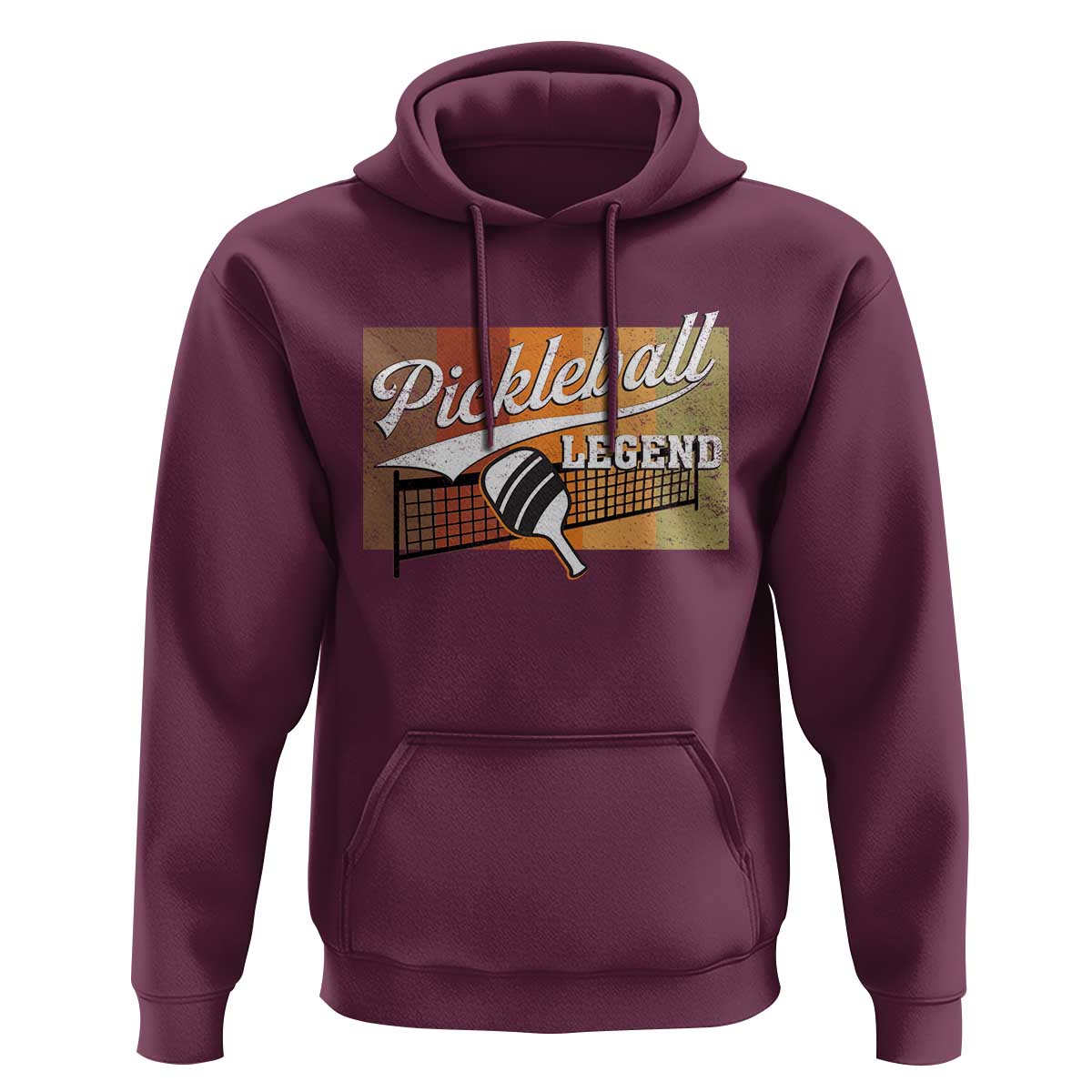 Funny Pickleball Legend Hoodie Pickleball Player Retro Sport Lover - Wonder Print Shop