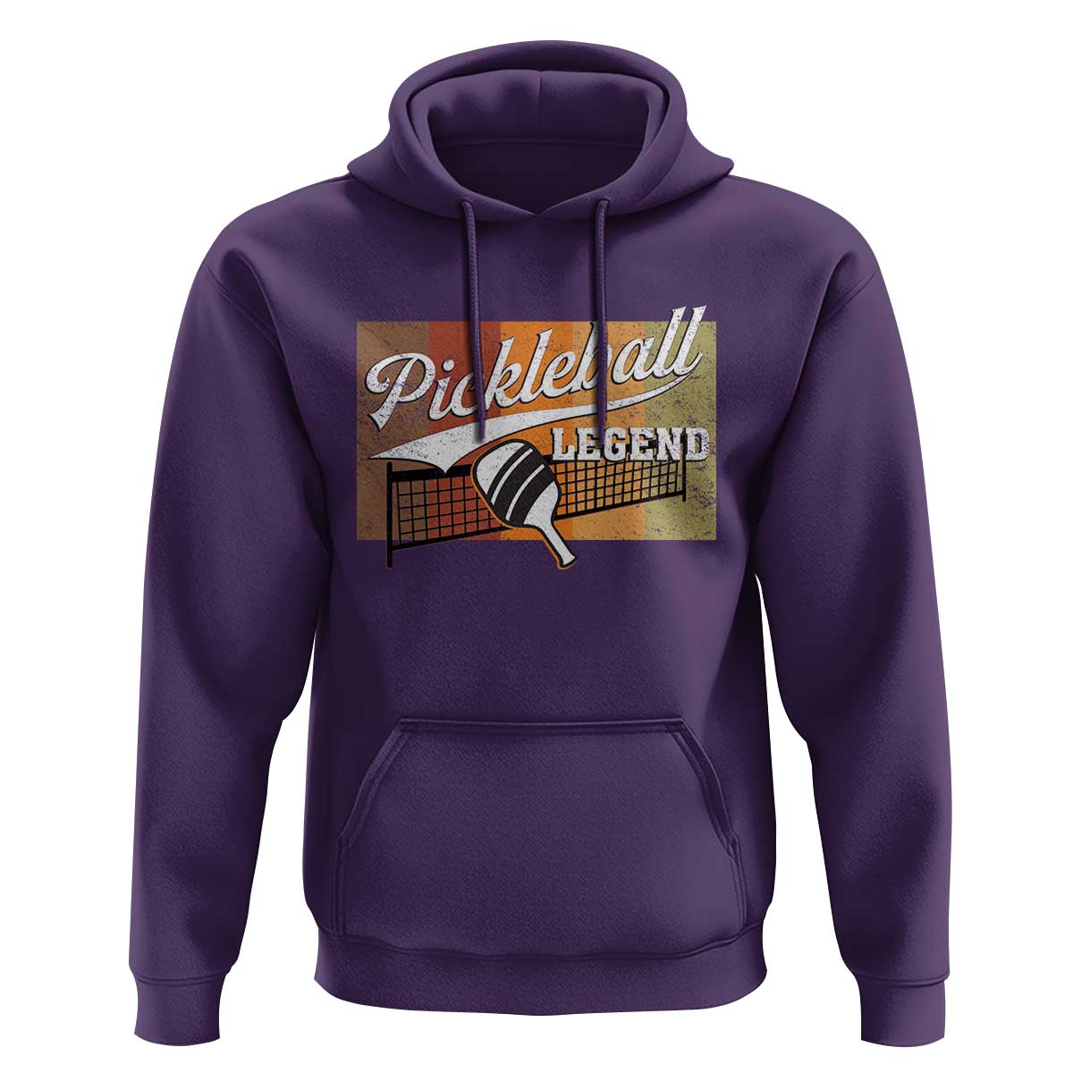 Funny Pickleball Legend Hoodie Pickleball Player Retro Sport Lover - Wonder Print Shop