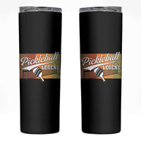 Funny Pickleball Legend Skinny Tumbler Pickleball Player Retro Sport Lover - Wonder Print Shop