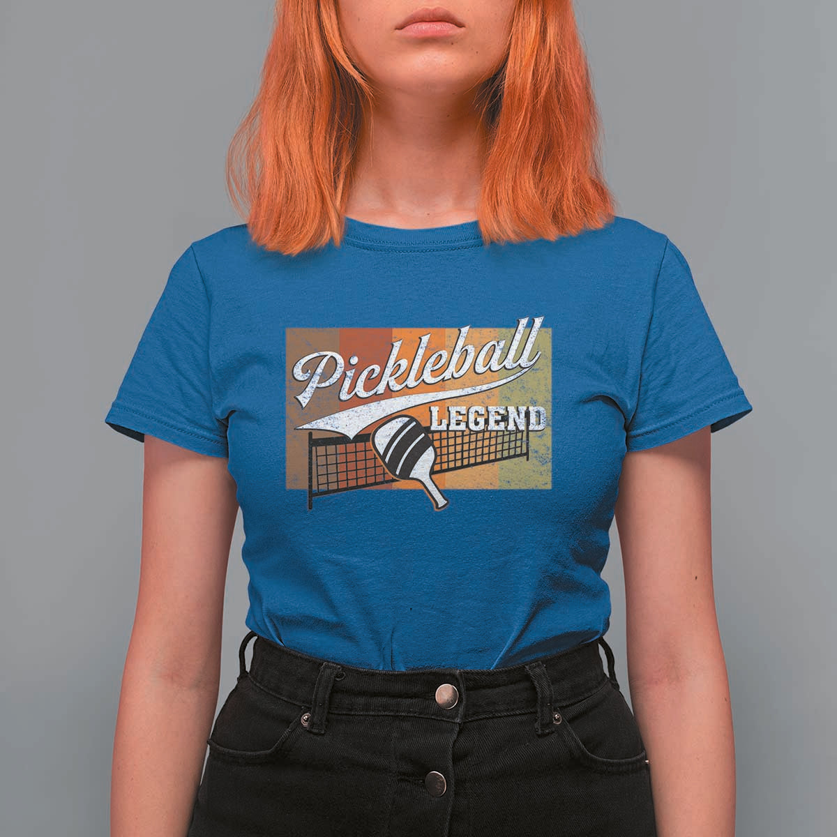 Funny Pickleball Legend T Shirt For Women Pickleball Player Retro Sport Lover - Wonder Print Shop