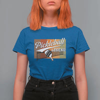 Funny Pickleball Legend T Shirt For Women Pickleball Player Retro Sport Lover - Wonder Print Shop