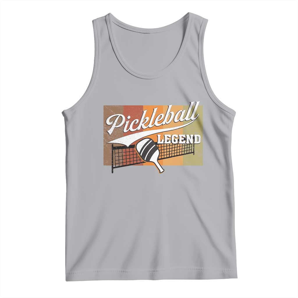 Funny Pickleball Legend Tank Top Pickleball Player Retro Sport Lover - Wonder Print Shop