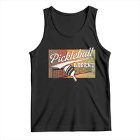 Funny Pickleball Legend Tank Top Pickleball Player Retro Sport Lover - Wonder Print Shop