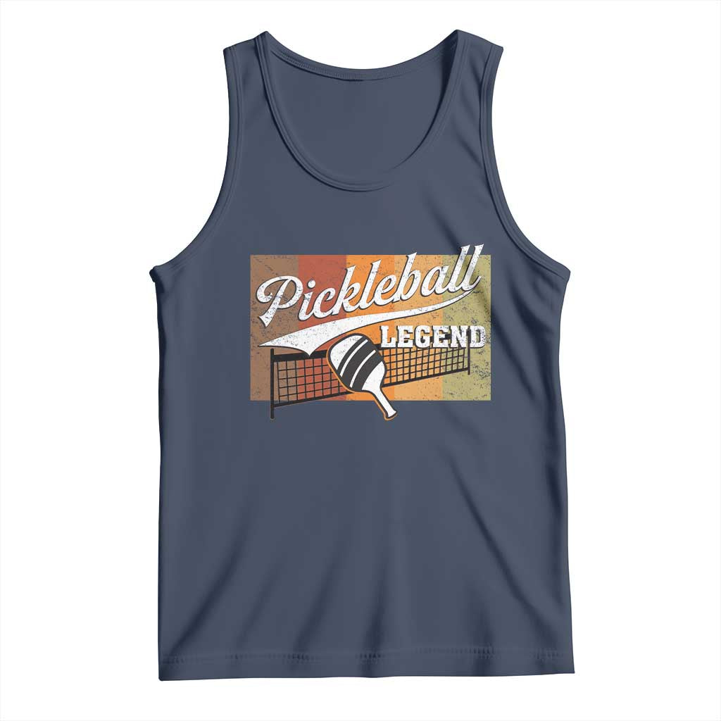 Funny Pickleball Legend Tank Top Pickleball Player Retro Sport Lover - Wonder Print Shop