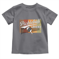 Funny Pickleball Legend Toddler T Shirt Pickleball Player Retro Sport Lover - Wonder Print Shop