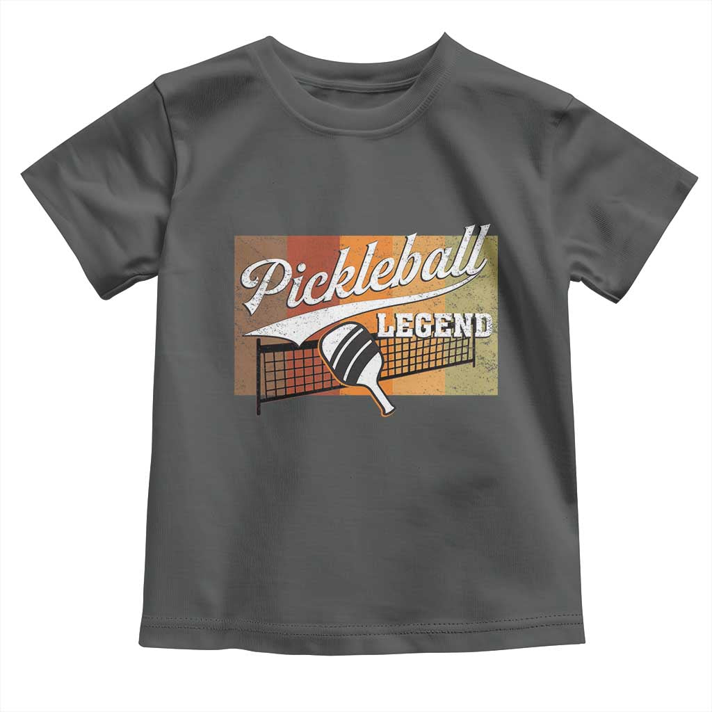 Funny Pickleball Legend Toddler T Shirt Pickleball Player Retro Sport Lover - Wonder Print Shop
