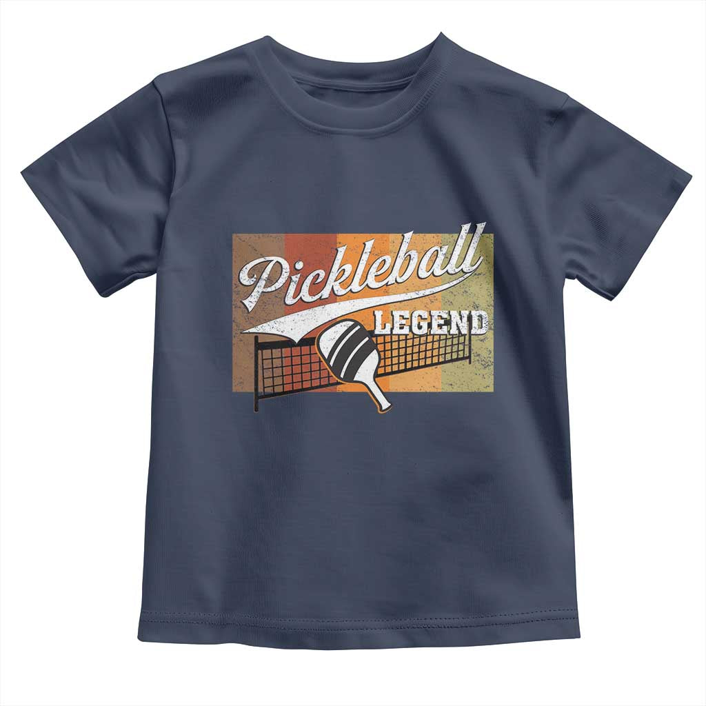 Funny Pickleball Legend Toddler T Shirt Pickleball Player Retro Sport Lover - Wonder Print Shop