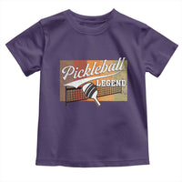 Funny Pickleball Legend Toddler T Shirt Pickleball Player Retro Sport Lover - Wonder Print Shop
