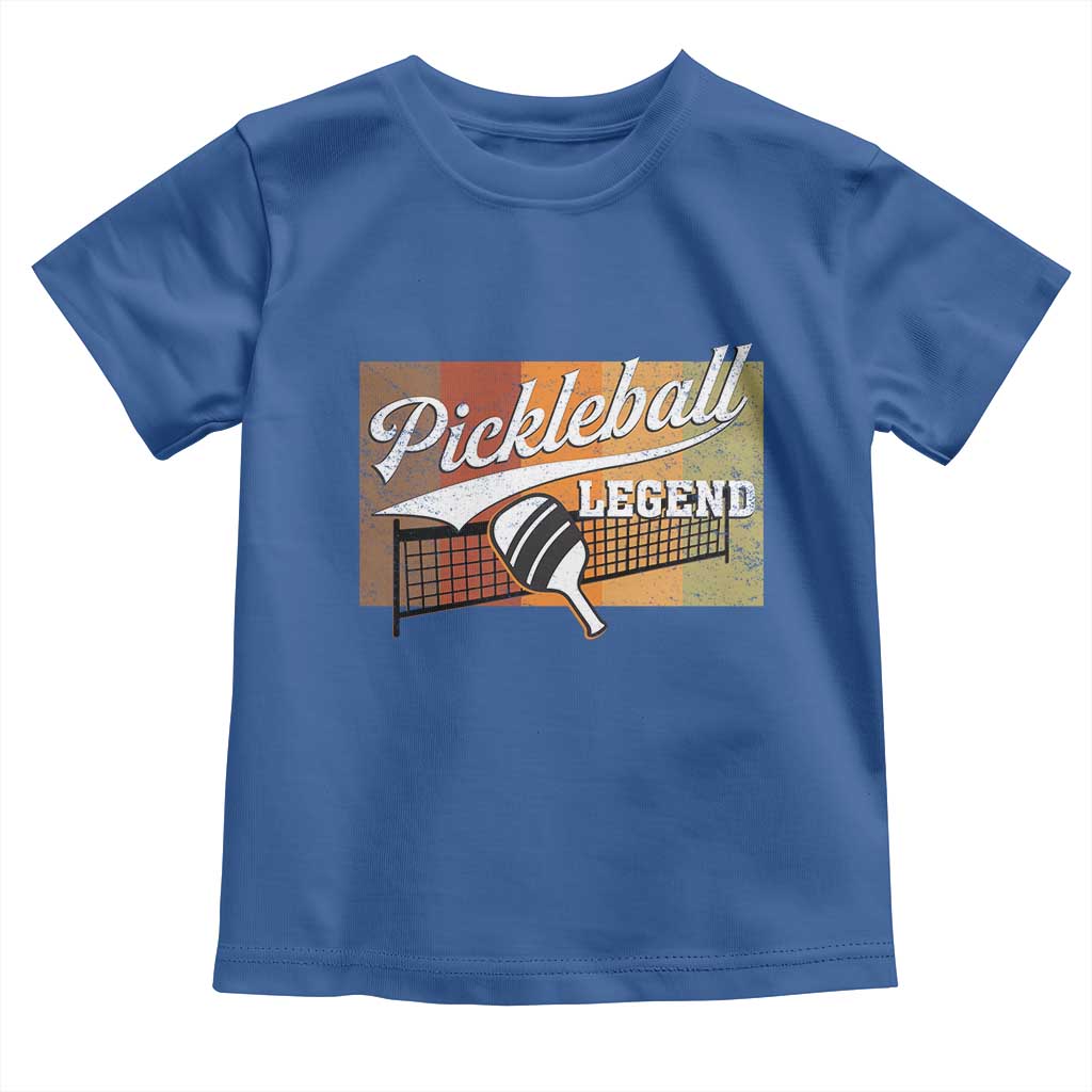 Funny Pickleball Legend Toddler T Shirt Pickleball Player Retro Sport Lover - Wonder Print Shop