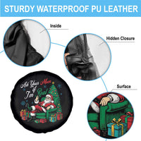 Funny Santa Ask Your Mom If I Am Real Spare Tire Cover Funny Dirty Xmas Inappropriate Adult Humor - Wonder Print Shop