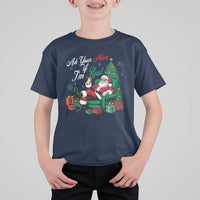 Funny Santa Ask Your Mom If I Am Real T Shirt For Kid Funny Dirty Xmas Inappropriate Adult Humor - Wonder Print Shop