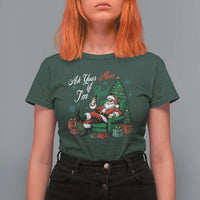 Funny Santa Ask Your Mom If I Am Real T Shirt For Women Funny Dirty Xmas Inappropriate Adult Humor - Wonder Print Shop