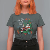 Funny Santa Ask Your Mom If I Am Real T Shirt For Women Funny Dirty Xmas Inappropriate Adult Humor - Wonder Print Shop
