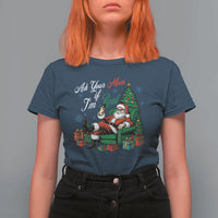 Funny Santa Ask Your Mom If I Am Real T Shirt For Women Funny Dirty Xmas Inappropriate Adult Humor - Wonder Print Shop