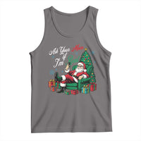 Funny Santa Ask Your Mom If I Am Real Tank Top Funny Dirty Xmas Inappropriate Adult Humor - Wonder Print Shop