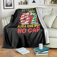 Funny Christmas 67 Meme Throw Blanket Listen Up Rizzlers This Sigma Has 67 Aura Energy No Cap - Wonder Print Shop