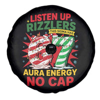 Funny Christmas 67 Meme Spare Tire Cover Listen Up Rizzlers This Sigma Has 67 Aura Energy No Cap - Wonder Print Shop
