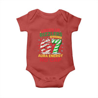 Funny Christmas 67 Meme Baby Onesie Listen Up Rizzlers This Sigma Has 67 Aura Energy No Cap - Wonder Print Shop