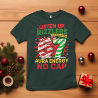 Funny Christmas 67 Meme T Shirt Listen Up Rizzlers This Sigma Has 67 Aura Energy No Cap - Wonder Print Shop