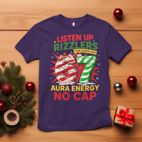 Funny Christmas 67 Meme T Shirt Listen Up Rizzlers This Sigma Has 67 Aura Energy No Cap - Wonder Print Shop