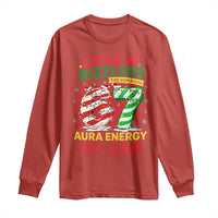 Funny Christmas 67 Meme Long Sleeve Shirt Listen Up Rizzlers This Sigma Has 67 Aura Energy No Cap - Wonder Print Shop