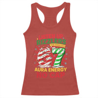 Funny Christmas 67 Meme Racerback Tank Top Listen Up Rizzlers This Sigma Has 67 Aura Energy No Cap - Wonder Print Shop