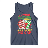 Funny Christmas 67 Meme Tank Top Listen Up Rizzlers This Sigma Has 67 Aura Energy No Cap - Wonder Print Shop