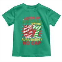 Funny Christmas 67 Meme Toddler T Shirt Listen Up Rizzlers This Sigma Has 67 Aura Energy No Cap - Wonder Print Shop